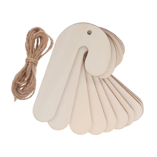 DOITOOL 30 Stück Teiliges Blanke Holzplatten Weihnachtszuckerstangen Dekorationen zum Bemalen Geeignete Holzscheiben mit Aufhängung Diy Weihnachtsbaum Ornamente für DOITOOL 30 Stück Teiliges Blanke Holzplatten Weihnachtszuckerstangen Dekorationen zum Bemalen Geeignete Holzscheiben mit Aufhängung Diy Weihnachtsbaum Ornamente für von DOITOOL