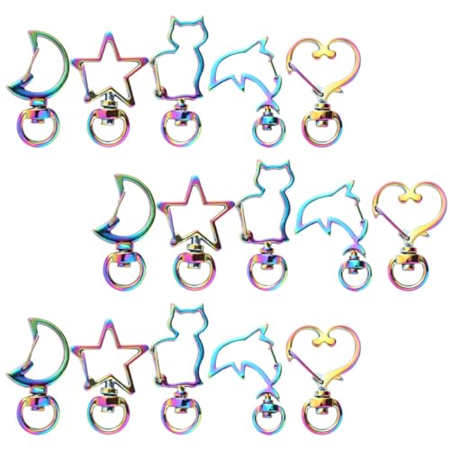 DOITOOL 30 Stück Teiliges Bunter Schlüsselanhänger Clips mit Drehverschluss für Diy Projekte Schlüsselringe und Bastelarbeiten Strapazierfähig und Praktisch für Bedarf DOITOOL 30 Stück Teiliges Bunter Schlüsselanhänger Clips mit Drehverschluss für Diy Projekte Schlüsselringe und Bastelarbeiten Strapazierfähig und Praktisch für Bedarf von DOITOOL