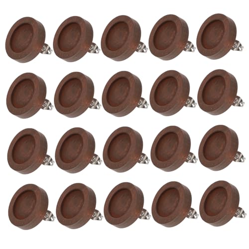 DOITOOL 30 Stück Teiliges Holz Ohrstecker Basen Gemstone Earring Bezel Tray DIY Schmuckherstellung Leicht Langlebig Geeignet für Damen DOITOOL 30 Stück Teiliges Holz Ohrstecker Basen Gemstone Earring Bezel Tray DIY Schmuckherstellung Leicht Langlebig Geeignet für Damen von DOITOOL