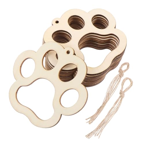 DOITOOL 30 Stück Teiliges Holzanhänger Baumwollseilen Umweltfreundliche Holzscheiben Dekoanhänger mit Runde Holzscheiben zum Basteln für Osterschmuck und Wohnraumdekoration DOITOOL 30 Stück Teiliges Holzanhänger Baumwollseilen Umweltfreundliche Holzscheiben Dekoanhänger mit Runde Holzscheiben zum Basteln für Osterschmuck und Wohnraumdekoration von DOITOOL