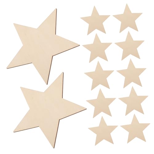 DOITOOL 30 Stück Teiliges Naturholz Sterne zum Basteln Glatte Oberfläche zum Bemalen DIY Holzsterne für Weihnachtsdeko Wandkunst und Kreative Familienaktivitäten Fördert Lernen und Motorik DOITOOL 30 Stück Teiliges Naturholz Sterne zum Basteln Glatte Oberfläche zum Bemalen DIY Holzsterne für Weihnachtsdeko Wandkunst und Kreative Familienaktivitäten Fördert Lernen und Motorik von DOITOOL
