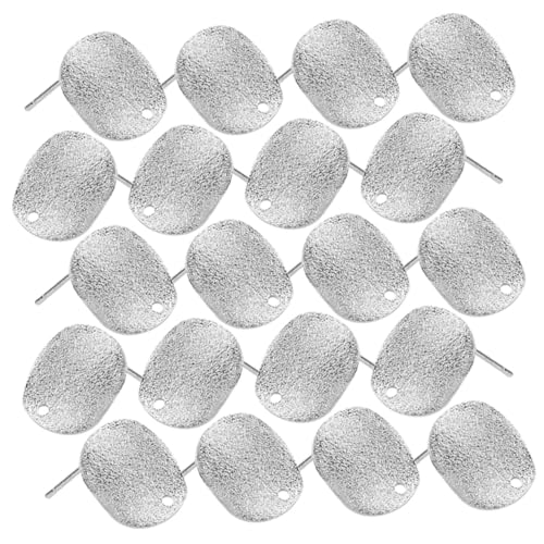 DOITOOL 30 Stück Teiliges Ohrring Bastelset aus Hochwertiger Legierung Mattierte Runde Ohrstecker mit Langlebige DIY Schmuckzubehör für Selbstgemachte Ohrstecker und Ohrhaken Geeignet für DOITOOL 30 Stück Teiliges Ohrring Bastelset aus Hochwertiger Legierung Mattierte Runde Ohrstecker mit Langlebige DIY Schmuckzubehör für Selbstgemachte Ohrstecker und Ohrhaken Geeignet für von DOITOOL