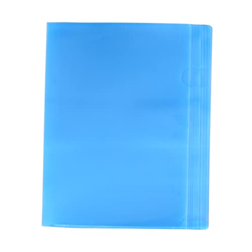 DOITOOL 30 Stück Transparente Datei -set Erweitern Farbe Arbeiten Ordner Transparenter Organisator Durchsichtige Dokumentenhüllen Dokumentenmappen Taschenmappen Aus Papier Blau von DOITOOL