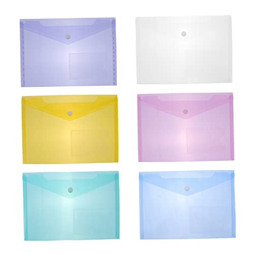 DOITOOL 30 Stück transparente Aktentasche ordner mit einstecktasche dokumententasche seyahat çantası reistasche Brief dokumentieren Dokumentenspeicher-Organizer Aktentasche mit Schnalle pp DOITOOL 30 Stück transparente Aktentasche ordner mit einstecktasche dokumententasche seyahat çantası reistasche Brief dokumentieren Dokumentenspeicher-Organizer Aktentasche mit Schnalle pp von DOITOOL