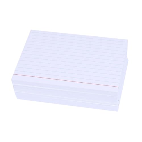DOITOOL 300 Blatt Linierte Notizkarten Großformat Schweres Papier Glattes Schreiben Vielseitig Tragbar für Büro Schule Journalieren und Skizzieren DOITOOL 300 Blatt Linierte Notizkarten Großformat Schweres Papier Glattes Schreiben Vielseitig Tragbar für Büro Schule Journalieren und Skizzieren von DOITOOL