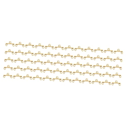 DOITOOL 300 Stck. Teiliges Schmuckverschluss Doppelte Reihen Antik Goldfarben DIY Halsketten und Armbandverbinder für Schmuckherstellung und Bastelprojekte DOITOOL 300 Stck. Teiliges Schmuckverschluss Doppelte Reihen Antik Goldfarben DIY Halsketten und Armbandverbinder für Schmuckherstellung und Bastelprojekte von DOITOOL