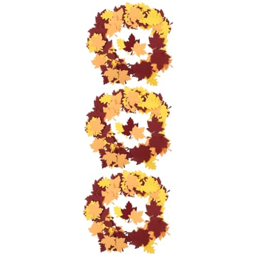 DOITOOL 300 Stk. Ahornblatt Papierkonfetti Dekoratives Streukonfetti für Herbstdeko und Thanksgiving Party Leichtes Papiermaterial Festliche Tischdekoration für Geburtstags und DOITOOL 300 Stk. Ahornblatt Papierkonfetti Dekoratives Streukonfetti für Herbstdeko und Thanksgiving Party Leichtes Papiermaterial Festliche Tischdekoration für Geburtstags und von DOITOOL