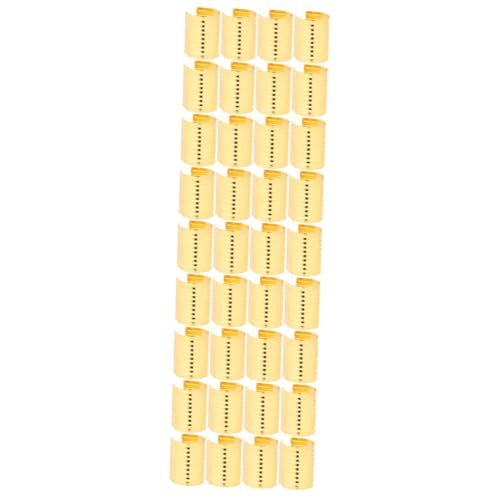 DOITOOL 300 Stk. Teiliges Lederband Klemmband aus Robustem Eisen Zylindrischer Klemmverschluss für DIY Schmuckherstellung Vielseitig Einsetzbar für Lederseile und Kordeln Einfache von DOITOOL