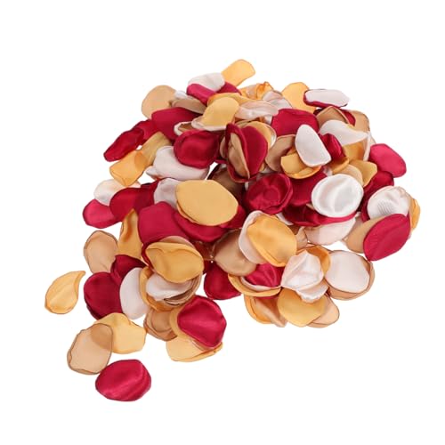DOITOOL 300 Stück Burnt Orange Seidenblüten für Romantische Hochzeitsdekoration Tisch und Blumenkorb für Aisle Scatter und Braut Events DOITOOL 300 Stück Burnt Orange Seidenblüten für Romantische Hochzeitsdekoration Tisch und Blumenkorb für Aisle Scatter und Braut Events von DOITOOL