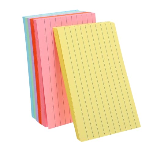 DOITOOL 300 Stück Farbige Karteikarten Für Notizbücher Mit Linien Karteikarten Lernkarten Farbige Karteikarten Linierte Notizkarten Kleine Karteikarten Bunte Karteikarten Bunte DOITOOL 300 Stück Farbige Karteikarten Für Notizbücher Mit Linien Karteikarten Lernkarten Farbige Karteikarten Linierte Notizkarten Kleine Karteikarten Bunte Karteikarten Bunte von DOITOOL