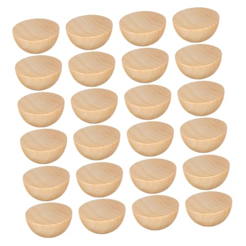 DOITOOL 300 Stück Halbrunde Holzperlen Naturbelassen Unbemalt für DIY Bastelprojekte Holz Halbkreiskugeln Ornamente für Erwachsene Kreative Dekoration DOITOOL 300 Stück Halbrunde Holzperlen Naturbelassen Unbemalt für DIY Bastelprojekte Holz Halbkreiskugeln Ornamente für Erwachsene Kreative Dekoration von DOITOOL