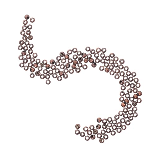 DOITOOL 300 Stück Metall-spacer-perlen mit Großem Loch Glatte Runde Abstandshalter für DIY Schmuckherstellung Langlebige Legierung Geeignet für Armbänder Halsketten und Ohrringe DOITOOL 300 Stück Metall-spacer-perlen mit Großem Loch Glatte Runde Abstandshalter für DIY Schmuckherstellung Langlebige Legierung Geeignet für Armbänder Halsketten und Ohrringe von DOITOOL