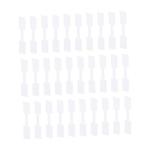 DOITOOL 300 Stück Preisetiketten für Schmuck Selbstklebende Preisschilder Blanko Papieretiketten für Ringe Armbänder und zur Bestandsverwaltung von DOITOOL