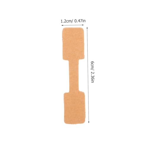 DOITOOL 300 Stück Quadratische Preisschilder aus Braunem Kraftpapier Selbstklebend Blanko Schmucketiketten für Ringe Halsketten und Armbänder Praktische Preisanhänger für Laden Büro DOITOOL 300 Stück Quadratische Preisschilder aus Braunem Kraftpapier Selbstklebend Blanko Schmucketiketten für Ringe Halsketten und Armbänder Praktische Preisanhänger für Laden Büro von DOITOOL