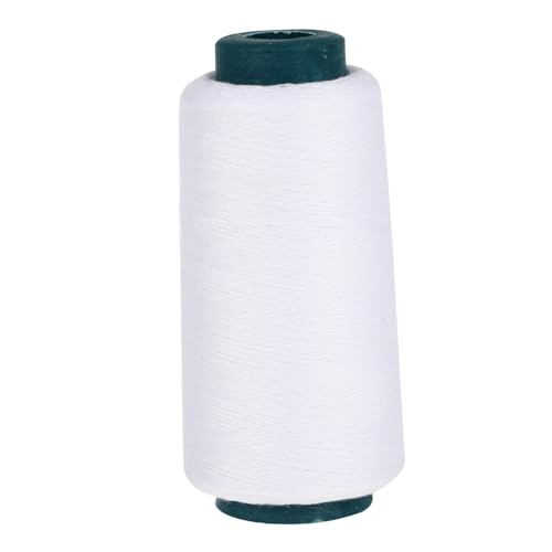 DOITOOL 3000 Nähmaschinenfaden Polyester-nähgarn Quilten Stickgarne Quiltfaden Nähen Klarer Nähfaden Für Die Nähmaschine Naehstiche Fäden Gemacht Stoff Hochfester Polyesterfaden Weiß von DOITOOL