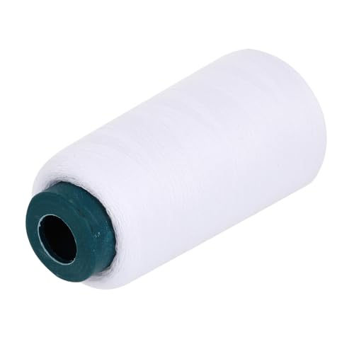 DOITOOL 3000 Polyester-nähgarn Stickfaden Baumwoll-quiltgarn Mit Großer Spule Quiltfaden Nähen Baumwolle Baumwollnähfäden Faden Für Nähmaschine Nähnadeln Naehstiche Nähzubehör Stoff Weiß von DOITOOL