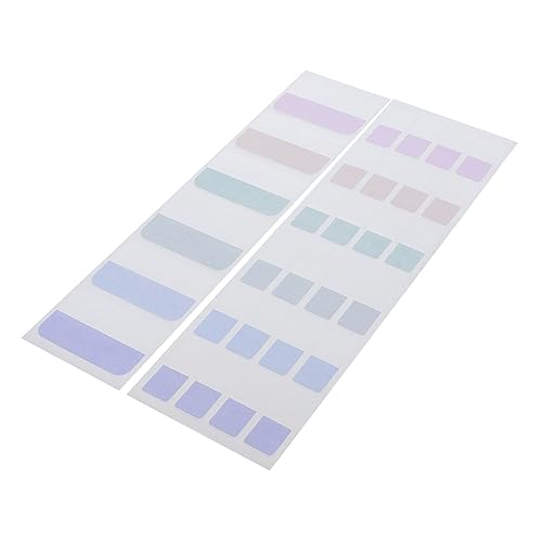 DOITOOL 300Stücke Selbstklebende Seitenmarker Beschreibbare Index Tabs Verschiedenen Praktische Lesezeichen für Büro Schule und Studium Organisieren und Markieren von DOITOOL