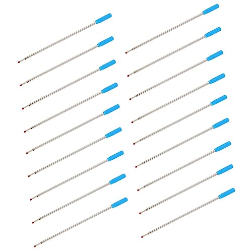 DOITOOL 30Stücke Blaue Kugelschreiber Nachfüllungen Dekorative Metallstifte für Schule und Büro Mittlere Spitze für Studenten und Kreative DIY Projekte DOITOOL 30Stücke Blaue Kugelschreiber Nachfüllungen Dekorative Metallstifte für Schule und Büro Mittlere Spitze für Studenten und Kreative DIY Projekte von DOITOOL