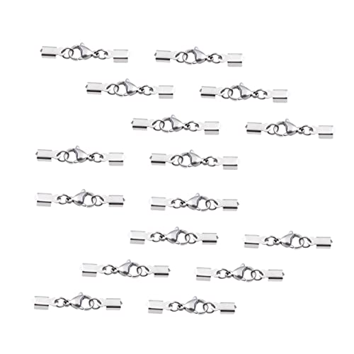DOITOOL 30Stücke Karabinerhaken Lobster Claw Clips Für Taschen Schlüsselanhänger Und Schmuckherstellung Hochwertige Trigger Clips Für Armbänder Und Halsketten von DOITOOL