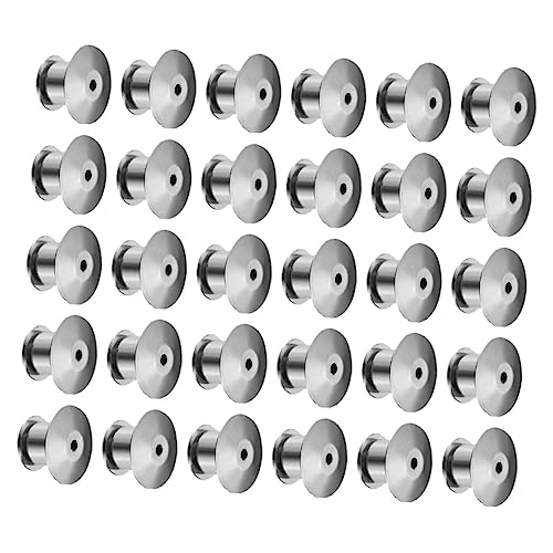 DOITOOL 30Stücke Kreative Brosche Schnalle Silberfarbene Fixierschnalle für Abzeichen und Schmuckherstellung Leicht und Tragbar Langlebig und Sicher der Anwendung DOITOOL 30Stücke Kreative Brosche Schnalle Silberfarbene Fixierschnalle für Abzeichen und Schmuckherstellung Leicht und Tragbar Langlebig und Sicher der Anwendung von DOITOOL