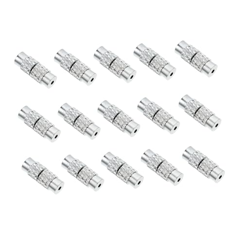 DOITOOL 30Stücke Messingschraubenklatschen für DIY Schmuck Halskettenschraubenverschlüsse und Armbandschnallen Langlebige Verbindungselemente für Armbänder und Handarbeiten von DOITOOL