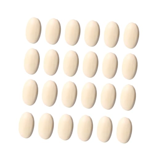 DOITOOL 30Stücke Oblate Holzperlen für DIY Schmuck Unvollendete Holzperlen Naturfarbe Bastelperlen für Schmuckzubehör Handwerk und Heimdekoration DOITOOL 30Stücke Oblate Holzperlen für DIY Schmuck Unvollendete Holzperlen Naturfarbe Bastelperlen für Schmuckzubehör Handwerk und Heimdekoration von DOITOOL