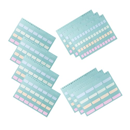 DOITOOL 316 Stück Teiliges Bunte Selbstklebende Haftnotizen in Praktische Lesemarkierer und Seitenregister für Büro Schule und Alltag Tragbare Farbige Book Tabs zur Einfachen DOITOOL 316 Stück Teiliges Bunte Selbstklebende Haftnotizen in Praktische Lesemarkierer und Seitenregister für Büro Schule und Alltag Tragbare Farbige Book Tabs zur Einfachen von DOITOOL