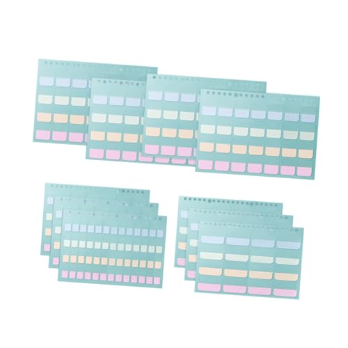 DOITOOL 316 Stück Teiliges Lese Markierungen Multifunktionale Sticky Tabs für Praktische Haftnotizen und Index Sticker für Effizientes Studium und Arbeiten von DOITOOL
