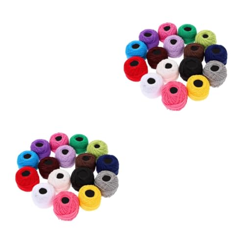 DOITOOL 32 Rollen Teiliges Stickgarn Set Mercerisierter Baumwolle pro Farbenfrohe Kreuzstich und Handarbeitsfäden für Langlebige DIY Stickprojekte und Bastelarbeiten Zufällige Farbe DOITOOL 32 Rollen Teiliges Stickgarn Set Mercerisierter Baumwolle pro Farbenfrohe Kreuzstich und Handarbeitsfäden für Langlebige DIY Stickprojekte und Bastelarbeiten Zufällige Farbe von DOITOOL