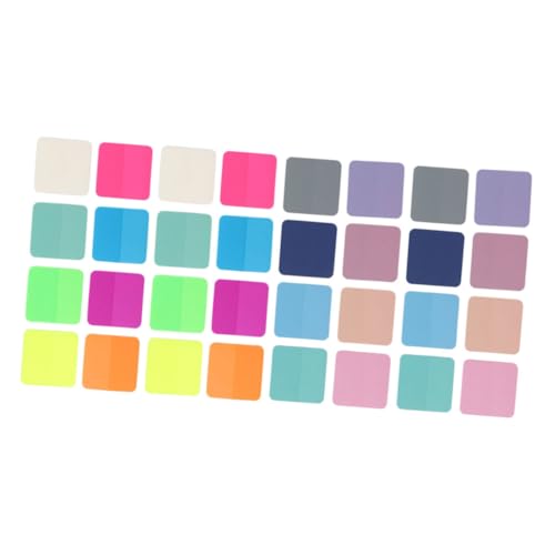 DOITOOL 32 Stück Haftnotizen Transparent Quadratisch Halbtransparent Klebezettel mit Starker Haftung für Büro Schule Zuhause Organisieren und Markieren von DOITOOL 32 Stück Haftnotizen Transparent Quadratisch Halbtransparent Klebezettel mit Starker Haftung für Büro Schule Zuhause Organisieren und Markieren von von DOITOOL