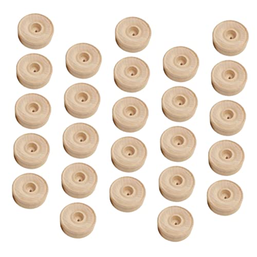 DOITOOL 32 Stück Holzräder Modell Zubehör für Diy Bastelprojekte Hochwertige Handwerksräder für Kreative Geeignet für Bastelarbeiten DOITOOL 32 Stück Holzräder Modell Zubehör für Diy Bastelprojekte Hochwertige Handwerksräder für Kreative Geeignet für Bastelarbeiten von DOITOOL