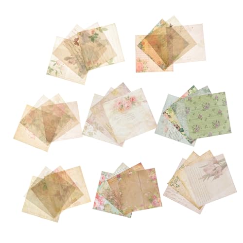 DOITOOL 32 Stück Teiliges Scrapbooking Vintage Handwerksmaterialien für Bastelprojekte für Fotoalben Tagebücher und Diy Kunstwerke Farbiges Pastelldesign Einfach zu Verwenden DOITOOL 32 Stück Teiliges Scrapbooking Vintage Handwerksmaterialien für Bastelprojekte für Fotoalben Tagebücher und Diy Kunstwerke Farbiges Pastelldesign Einfach zu Verwenden von DOITOOL