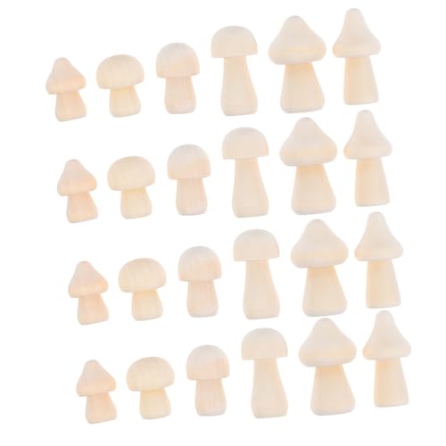 DOITOOL 32-Teiliges Set Stammfarbener Holzpilz Pilzfiguren aus Holz Holzfiguren unvollendet pilzschmuck aus holz Pilz-Bastelset Pilz aus Holz Holzpilze zum Basteln hölzern Khaki DOITOOL 32-Teiliges Set Stammfarbener Holzpilz Pilzfiguren aus Holz Holzfiguren unvollendet pilzschmuck aus holz Pilz-Bastelset Pilz aus Holz Holzpilze zum Basteln hölzern Khaki von DOITOOL