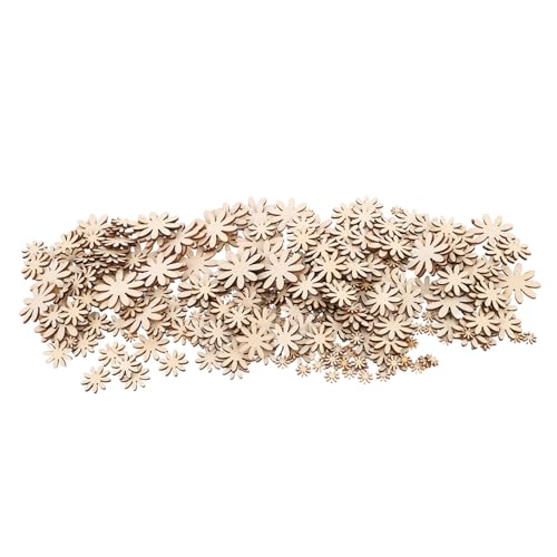 DOITOOL 350 Stück Unvollendete Holzblumen zum Bemalen Kindgerechte Ungiftige Holzausschnitte in Verschiedenen DIY Dekoration für Bastelprojekte Kreative Tischdeko Natürliche Holzfiguren DOITOOL 350 Stück Unvollendete Holzblumen zum Bemalen Kindgerechte Ungiftige Holzausschnitte in Verschiedenen DIY Dekoration für Bastelprojekte Kreative Tischdeko Natürliche Holzfiguren von DOITOOL
