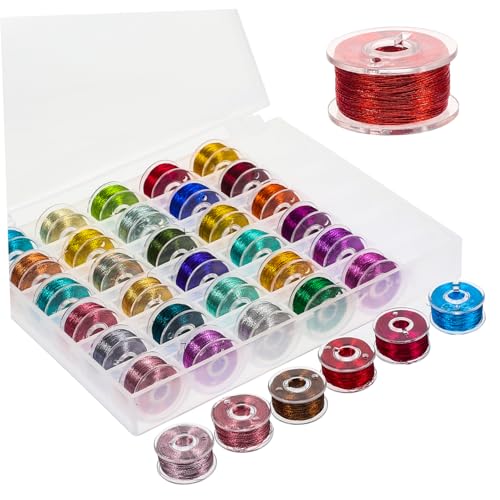 DOITOOL 36 Rollen Stickgarn Nähgarn Nähen Kreuzstich Faden für Spulen bunt handwerkliche Fäden farbige DIY-Fäden Stickmaschinenfäden selber machen Naehstiche DIY Nähset Plastik DOITOOL 36 Rollen Stickgarn Nähgarn Nähen Kreuzstich Faden für Spulen bunt handwerkliche Fäden farbige DIY-Fäden Stickmaschinenfäden selber machen Naehstiche DIY Nähset Plastik von DOITOOL