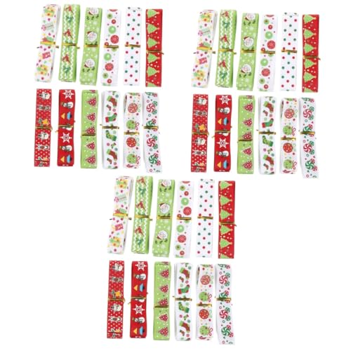 DOITOOL 36 Stck. Teiliges Weihnachtsgeschenkband Ripsband mit Festlichen Motiven Farbenfrohes Geschenkverpackungsband für Basteln Dekoration und Geschenkverpackung zu Weihnachten DOITOOL 36 Stck. Teiliges Weihnachtsgeschenkband Ripsband mit Festlichen Motiven Farbenfrohes Geschenkverpackungsband für Basteln Dekoration und Geschenkverpackung zu Weihnachten von DOITOOL