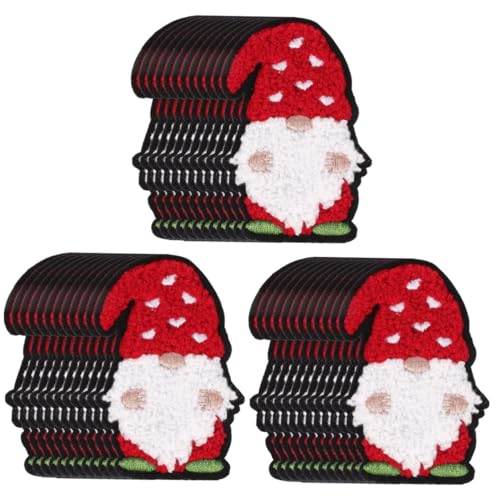 DOITOOL 36 Stk. Teiliges Weihnachtsmann Polyester Aufnäher zum Aufbügeln Niedliche Kleidungspatches Praktische DIY Applikationen für Mäntel Rucksäcke Schuhe Langlebige Stoffflicken für DOITOOL 36 Stk. Teiliges Weihnachtsmann Polyester Aufnäher zum Aufbügeln Niedliche Kleidungspatches Praktische DIY Applikationen für Mäntel Rucksäcke Schuhe Langlebige Stoffflicken für von DOITOOL