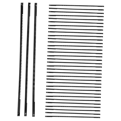 DOITOOL 36 Stück Dekupiersägeblatt Dekupiersägeblätter Klingen Endsäge Laubsägeblätter Dekupiersäge Zubehör Sägeblätter Stiftende Teil Der Dekupiersäge Sk5 Kohlenstoffstahl Black DOITOOL 36 Stück Dekupiersägeblatt Dekupiersägeblätter Klingen Endsäge Laubsägeblätter Dekupiersäge Zubehör Sägeblätter Stiftende Teil Der Dekupiersäge Sk5 Kohlenstoffstahl Black von DOITOOL