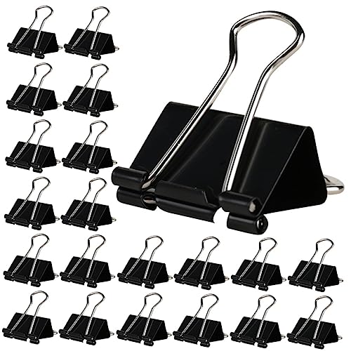 DOITOOL 36 Stück Metall Schwalbenschwanzklammern Dokument Und Büroklammern Binderclips Jumbo Clips Für Metall Binder Papierklammer Binder Papierklammern Büro DOITOOL 36 Stück Metall Schwalbenschwanzklammern Dokument Und Büroklammern Binderclips Jumbo Clips Für Metall Binder Papierklammer Binder Papierklammern Büro von DOITOOL