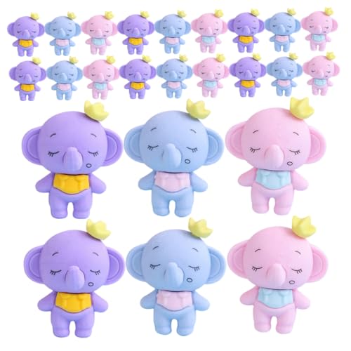 DOITOOL 36 Stück Mini Radiergummis für Süße Elefant Radierer Kreative Tierformen für Schulbelohnungen und Bastelbedarf Bunte Mischung für Klassenzimmergebrauch DOITOOL 36 Stück Mini Radiergummis für Süße Elefant Radierer Kreative Tierformen für Schulbelohnungen und Bastelbedarf Bunte Mischung für Klassenzimmergebrauch von DOITOOL