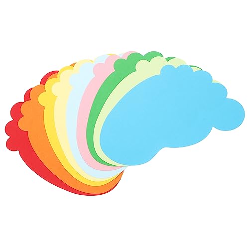 DOITOOL 360 Stck. Teiliges Buntes Papierausschnitte für DIY Bastelmaterial Dekorative Wand und Klassenzimmerdekoration Einfach Anzubringen Glatten Flächen für Kreative Bastelprojekte von DOITOOL