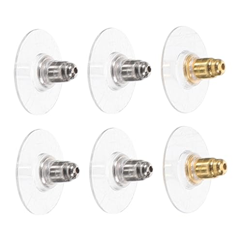 DOITOOL 3Paare Ohrstecker Ohrring Stopper Für Schmuckzubehör Langlebig Und Bruchfest DIY Zubehör Für Schmuckherstellung DOITOOL 3Paare Ohrstecker Ohrring Stopper Für Schmuckzubehör Langlebig Und Bruchfest DIY Zubehör Für Schmuckherstellung von DOITOOL