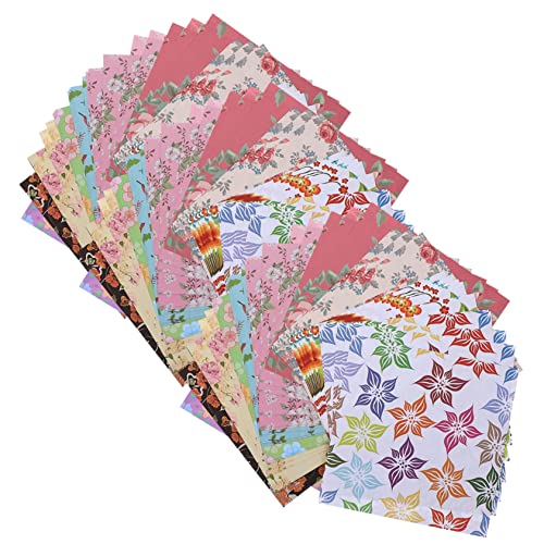 DOITOOL 3Sätze DIY Origami Papier Doppelseitiges Bastelpapier für Zufällige Designs Faltpapier für Handwerksprojekte für Schule und Freizeit von DOITOOL