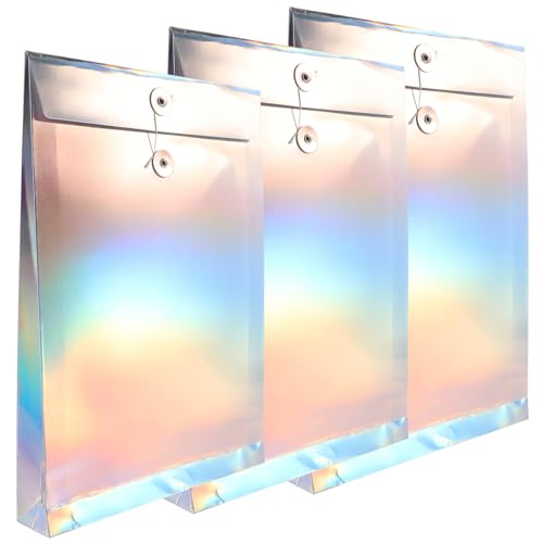 DOITOOL 3Stücke Dokumentenmappe Aus Holographischem Dekorative Aktenordner Für Schule Und Büro Vielseitige Datei Organizer Für Dokumente Und Unterlagen DOITOOL 3Stücke Dokumentenmappe Aus Holographischem Dekorative Aktenordner Für Schule Und Büro Vielseitige Datei Organizer Für Dokumente Und Unterlagen von DOITOOL