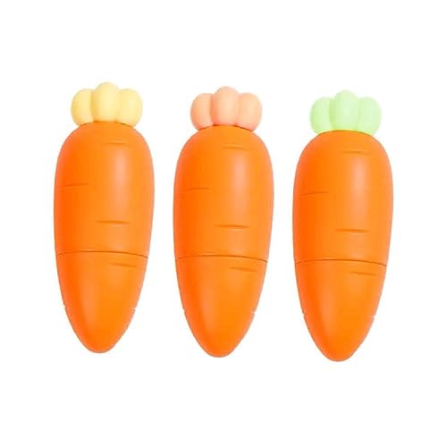 DOITOOL 3Stücke Karottenförmige Highlighter Stifte für Studenten Fluoreszierende Marker Zufälligen für Notizen und Kreative Projekte Langlebig und Praktisch Perfektes DOITOOL 3Stücke Karottenförmige Highlighter Stifte für Studenten Fluoreszierende Marker Zufälligen für Notizen und Kreative Projekte Langlebig und Praktisch Perfektes von DOITOOL