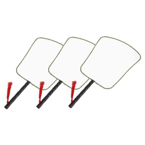 DOITOOL 3stücke Weiße Blanko-handfächer Aus Seide Traditioneller Chinesischer Fächer Für Heimwerker Bastelarbeiten Diy-kunstprojekte Sommerdekorationen Und Wandornamente DOITOOL 3stücke Weiße Blanko-handfächer Aus Seide Traditioneller Chinesischer Fächer Für Heimwerker Bastelarbeiten Diy-kunstprojekte Sommerdekorationen Und Wandornamente von DOITOOL