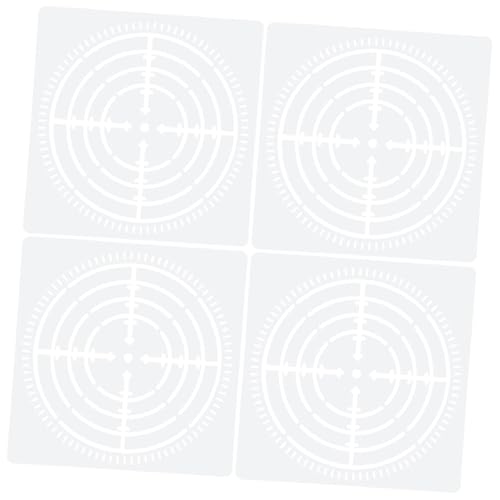 DOITOOL 4 Blätter Mandala Schablonen Wiederverwendbare Malvorlagen für Diy Wandmalerei Dekorative Stencil Vorlagen für Kreative Projekte und Bastelarbeiten für Felsen und Möbelgestaltung DOITOOL 4 Blätter Mandala Schablonen Wiederverwendbare Malvorlagen für Diy Wandmalerei Dekorative Stencil Vorlagen für Kreative Projekte und Bastelarbeiten für Felsen und Möbelgestaltung von DOITOOL