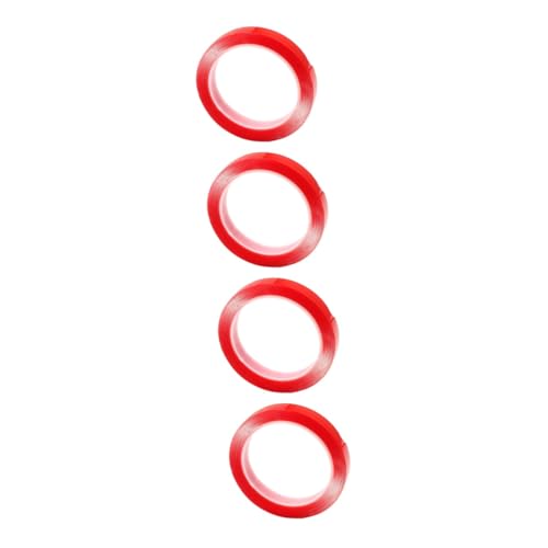 DOITOOL 4 Rollen Bürokratie Dasselbe doppelseitiges klebeband für stoff schwer im Freien starker doppelseitiger Kleber zweiseitiges Klebeband Mehrzweckband Doppelseite Acrylsäure rot DOITOOL 4 Rollen Bürokratie Dasselbe doppelseitiges klebeband für stoff schwer im Freien starker doppelseitiger Kleber zweiseitiges Klebeband Mehrzweckband Doppelseite Acrylsäure rot von DOITOOL