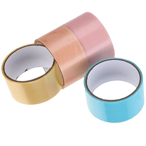 DOITOOL 4 Rollen Dekorative Klebebänder für DIY Bunte Entspannende Kugel Klebebänder Hochwertigem für Kreative Bastelprojekte von DOITOOL