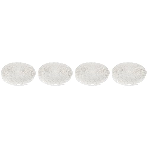 DOITOOL 4 Rollen Lace Trim Weißes Spitzenband Milchseide Dekoratives Bortenmaterial für Diy Projekte Hochzeitskleider und Bastelarbeiten Yards pro Verarbeitung und Elegantes Design DOITOOL 4 Rollen Lace Trim Weißes Spitzenband Milchseide Dekoratives Bortenmaterial für Diy Projekte Hochzeitskleider und Bastelarbeiten Yards pro Verarbeitung und Elegantes Design von DOITOOL